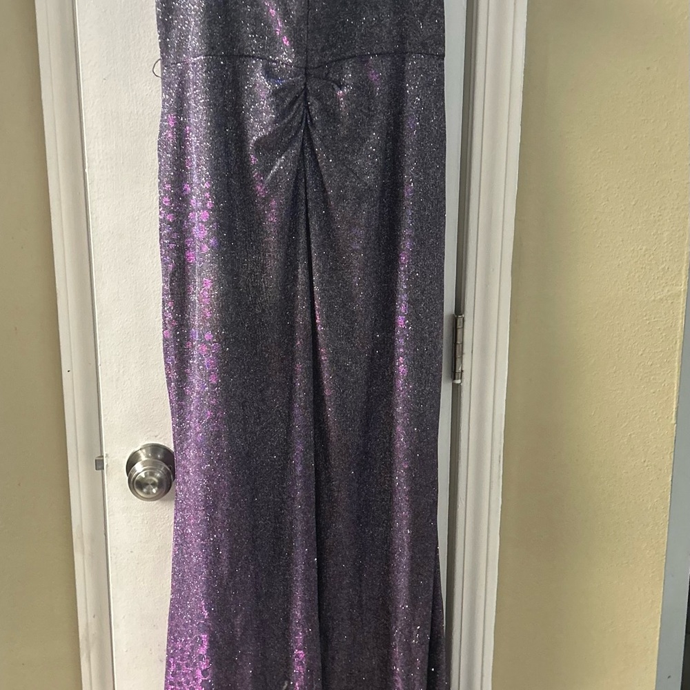 Cinderella Sparkling Purple Dress - Picture 8 of 12
